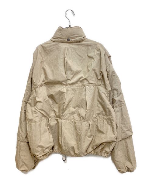 OUR LEGACY（アワーレガシー）OUR LEGACY (アワーレガシー) 23SS PUFFA - Metallic Sand Parachute Poplin ベージュ サイズ:48の古着・服飾アイテム