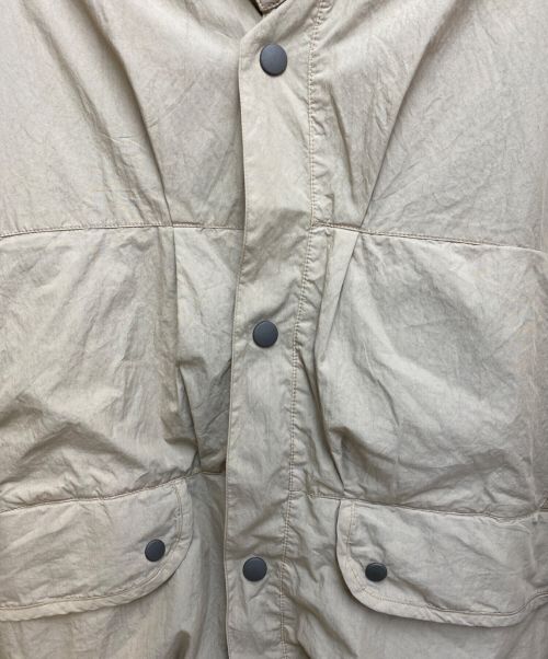 OUR LEGACY（アワーレガシー）OUR LEGACY (アワーレガシー) 23SS PUFFA - Metallic Sand Parachute Poplin ベージュ サイズ:48の古着・服飾アイテム