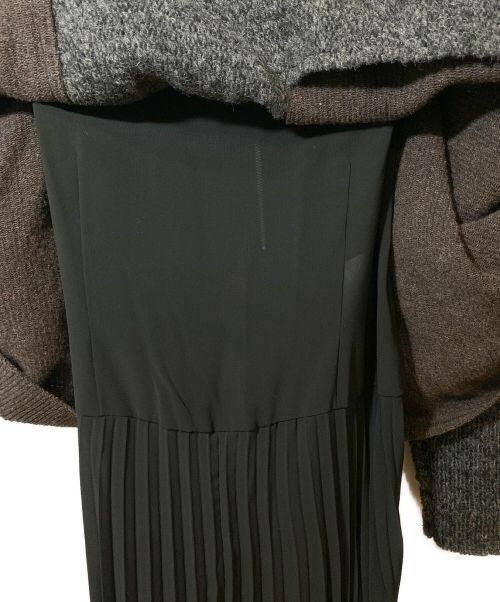 COMME des GARCONS（コムデギャルソン）COMME des GARCONS (コムデギャルソン) 14AW モンスター期 パッチワークニットドッキングワンピース/Archive サイズ:Sの古着・服飾アイテム