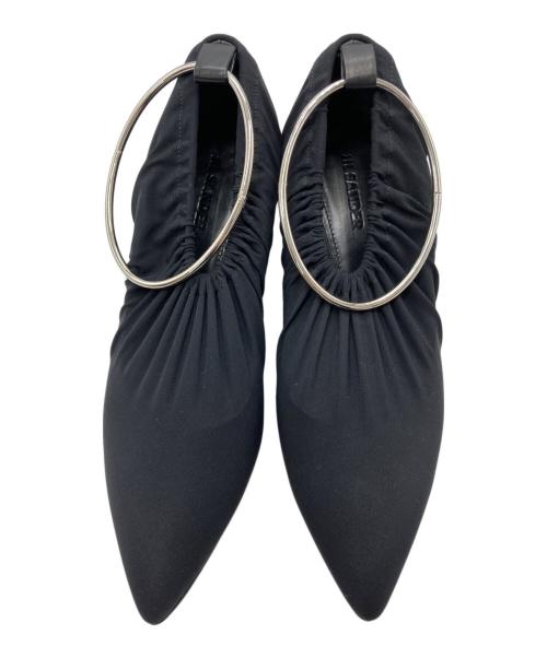 JIL SANDER（ジルサンダー）JIL SANDER (ジルサンダー) アンクルリングパンプス ブラック サイズ:36の古着・服飾アイテム
