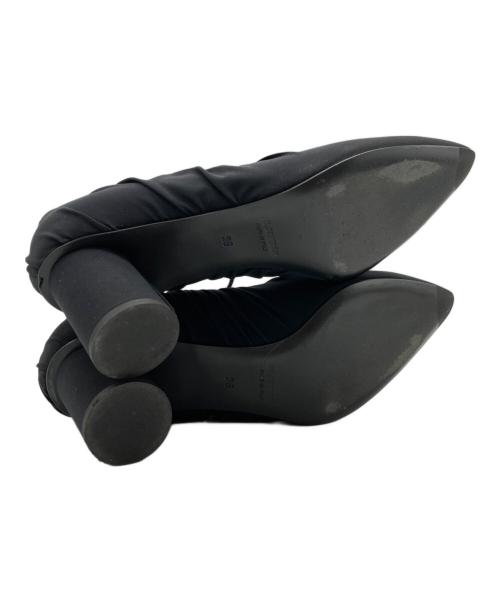 JIL SANDER（ジルサンダー）JIL SANDER (ジルサンダー) アンクルリングパンプス ブラック サイズ:36の古着・服飾アイテム