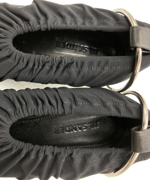 JIL SANDER（ジルサンダー）JIL SANDER (ジルサンダー) アンクルリングパンプス ブラック サイズ:36の古着・服飾アイテム