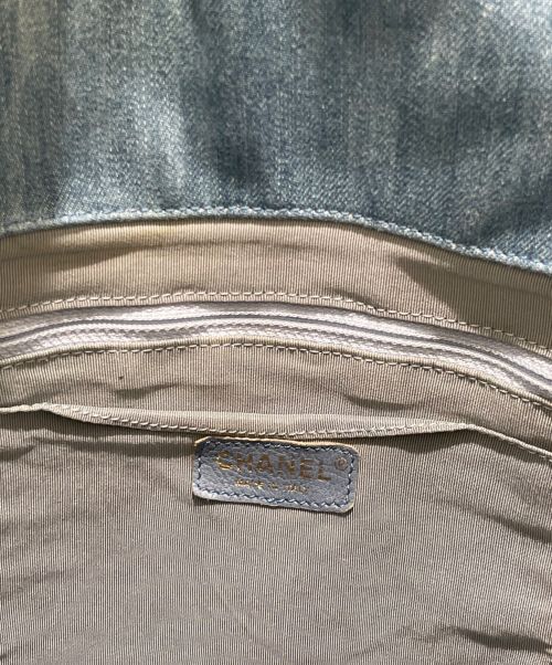 CHANEL（シャネル）CHANEL (シャネル) マトラッセ ココマーク デニム リュック インディゴの古着・服飾アイテム