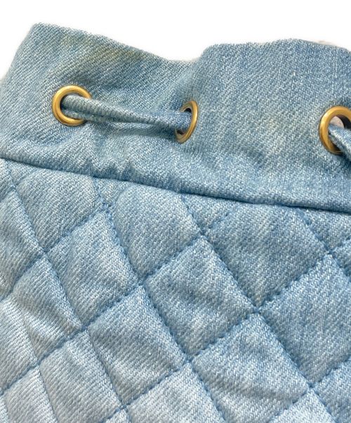 CHANEL（シャネル）CHANEL (シャネル) マトラッセ ココマーク デニム リュック インディゴの古着・服飾アイテム