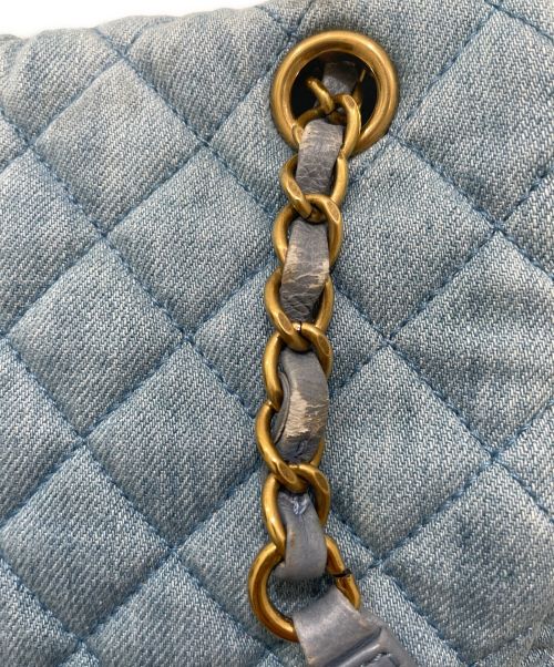 CHANEL（シャネル）CHANEL (シャネル) マトラッセ ココマーク デニム リュック インディゴの古着・服飾アイテム