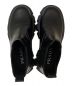 中古・古着 PRADA (プラダ) モノリスブラッシュドレザーアンクルブーツ ブラック サイズ:36 1/2：79800円