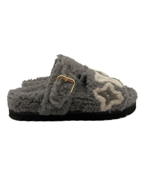 LOUIS VUITTON（ルイ ヴィトン）LOUIS VUITTON (ルイ ヴィトン) パセオ・ライン ミュール グレー サイズ:36の古着・服飾アイテム