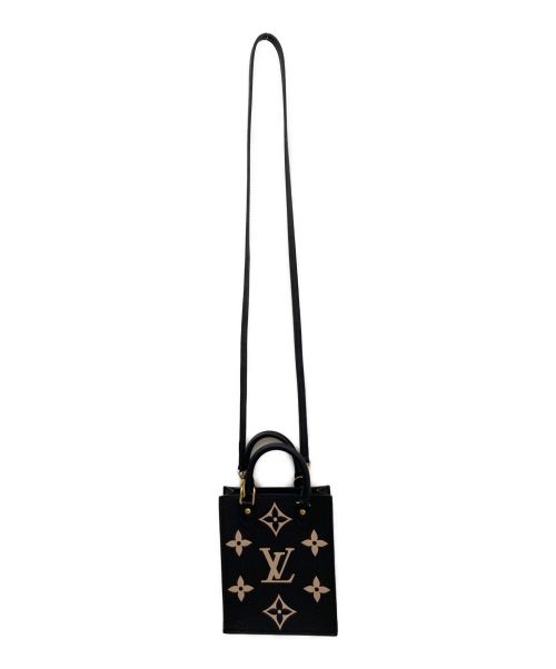 LOUIS VUITTON（ルイ ヴィトン）LOUIS VUITTON (ルイ ヴィトン) プティット・サックプラ ブラックの古着・服飾アイテム