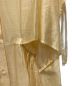 中古・古着 rito structure (リト ストラクチャー) Tencel Long Dress テンセル ロング ドレス ワンピース イエロー サイズ:1：2000円