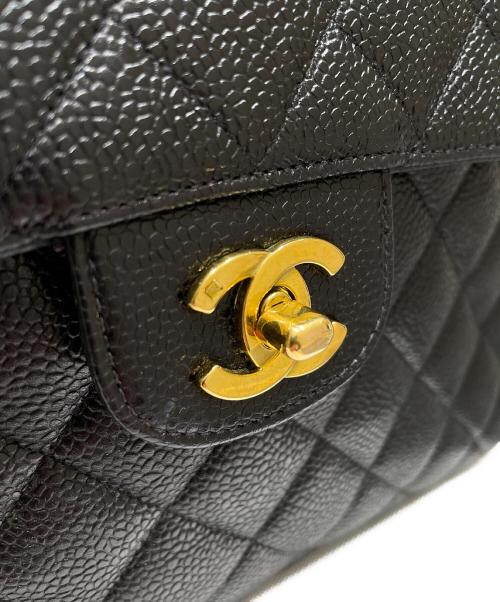 CHANEL（シャネル）CHANEL (シャネル) マトラッセチェーンショルダーバッグ ブラック サイズ:27の古着・服飾アイテム