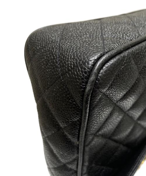 CHANEL（シャネル）CHANEL (シャネル) マトラッセチェーンショルダーバッグ ブラック サイズ:27の古着・服飾アイテム