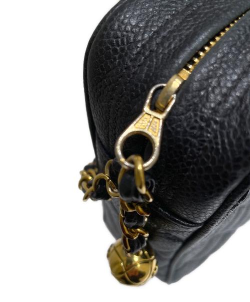 CHANEL（シャネル）CHANEL (シャネル) マトラッセチェーンショルダーバッグ ブラック サイズ:27の古着・服飾アイテム