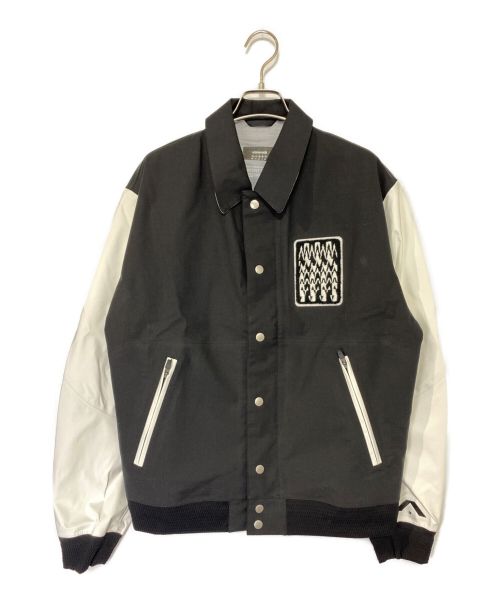 ACRONYM（アクロニウム）ACRONYM (アクロニウム) 3L VARSITY JACKET ホワイト×ブラック サイズ:S 未使用品の古着・服飾アイテム