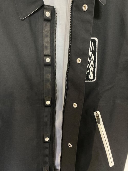 ACRONYM（アクロニウム）ACRONYM (アクロニウム) 3L VARSITY JACKET ホワイト×ブラック サイズ:S 未使用品の古着・服飾アイテム