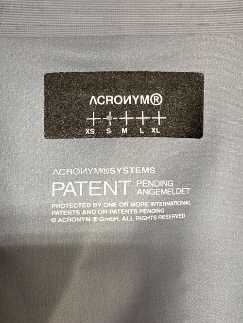 ACRONYM（アクロニウム）ACRONYM (アクロニウム) 3L VARSITY JACKET ホワイト×ブラック サイズ:S 未使用品の古着・服飾アイテム