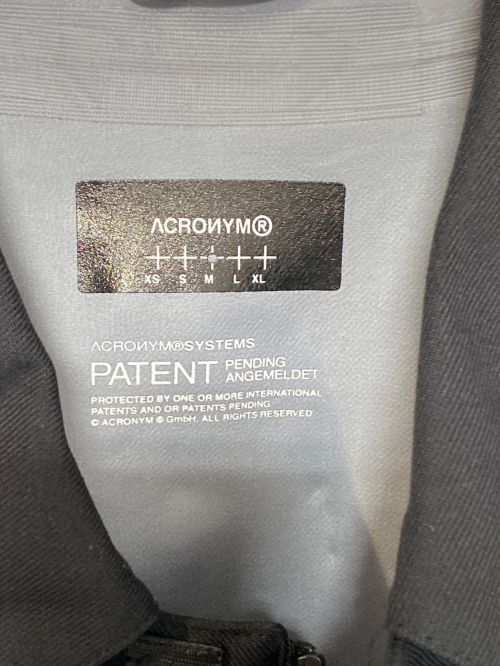 ACRONYM（アクロニウム）ACRONYM (アクロニウム) 3L VARSITY JACKET ブラック サイズ:Mの古着・服飾アイテム