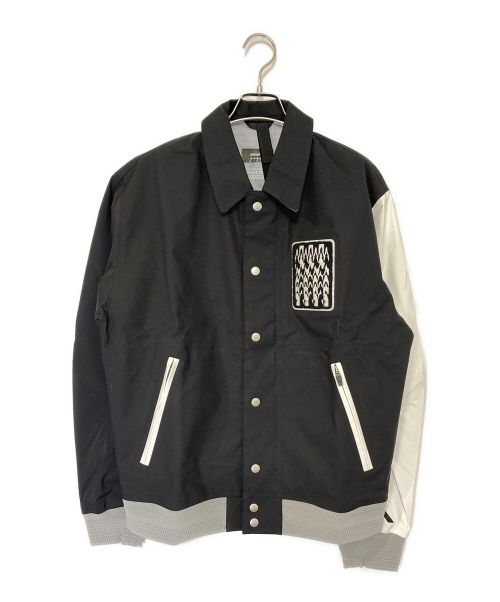 ACRONYM（アクロニウム）ACRONYM (アクロニウム) 3L VARSITY JACKET ブラック×マルチ サイズ:Sの古着・服飾アイテム