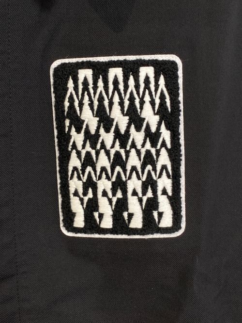 ACRONYM（アクロニウム）ACRONYM (アクロニウム) 3L VARSITY JACKET ブラック×マルチ サイズ:Sの古着・服飾アイテム