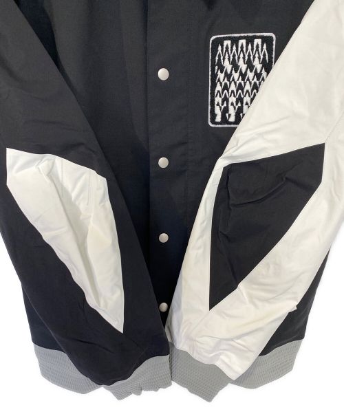ACRONYM（アクロニウム）ACRONYM (アクロニウム) 3L VARSITY JACKET ブラック×マルチ サイズ:Sの古着・服飾アイテム