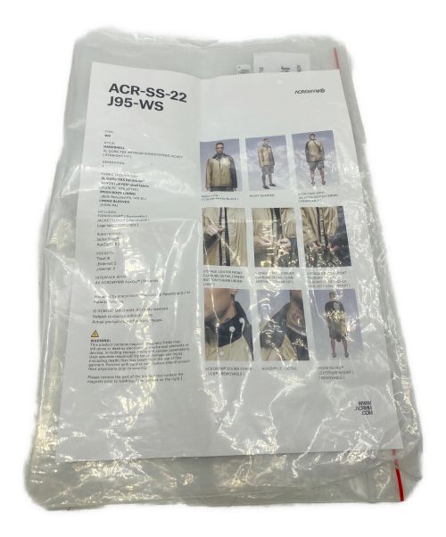 ACRONYM（アクロニウム）ACRONYM (アクロニウム) 2L GORE-TEX INFINIUM WINDSTOPER JACKET ブラック サイズ:S 未使用品の古着・服飾アイテム