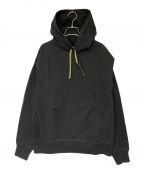 ACRONYMアクロニウム）の古着「ORGANIC COTTON HOODED SWEATSHIRT」｜ブラック