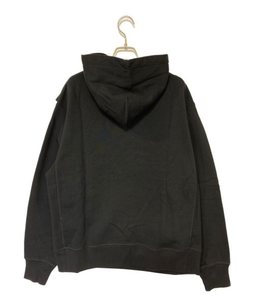 ACRONYM（アクロニウム）ACRONYM (アクロニウム) ORGANIC COTTON HOODED SWEATSHIRT ブラック サイズ:Sの古着・服飾アイテム