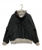 FUMIKA UCHIDAフミカウチダ）の古着「RIVERSIBLE LONG-SLEEVE PULL TOP」｜ブラック