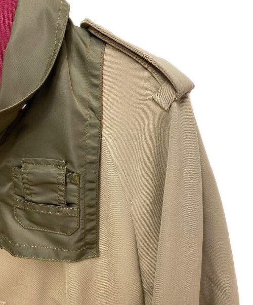 KOLOR（カラー）KOLOR (カラー) ドッキングトレンチ ベージュ サイズ:1 未使用品の古着・服飾アイテム
