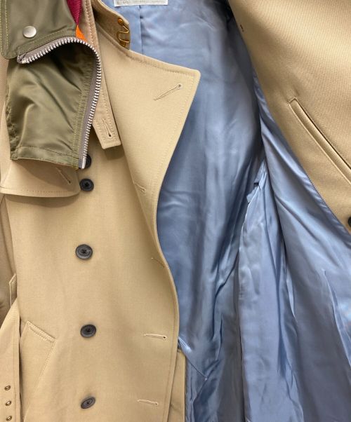 KOLOR（カラー）KOLOR (カラー) ドッキングトレンチ ベージュ サイズ:1 未使用品の古着・服飾アイテム