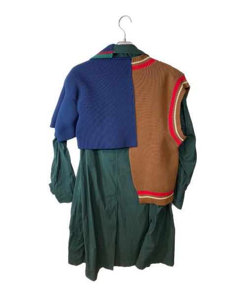 KOLOR（カラー）kolor (カラー) ナイロンタイプライターコート マルチカラー サイズ:1 未使用品の古着・服飾アイテム
