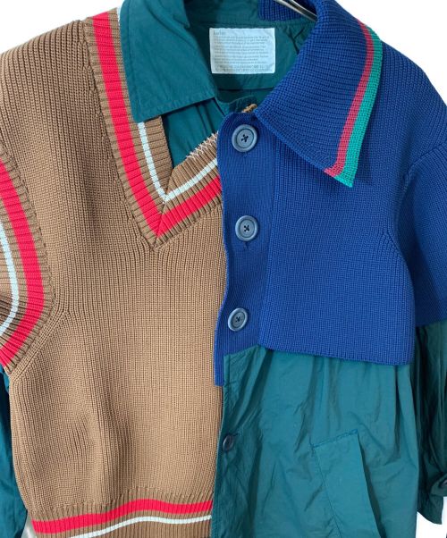 KOLOR（カラー）kolor (カラー) ナイロンタイプライターコート マルチカラー サイズ:1 未使用品の古着・服飾アイテム