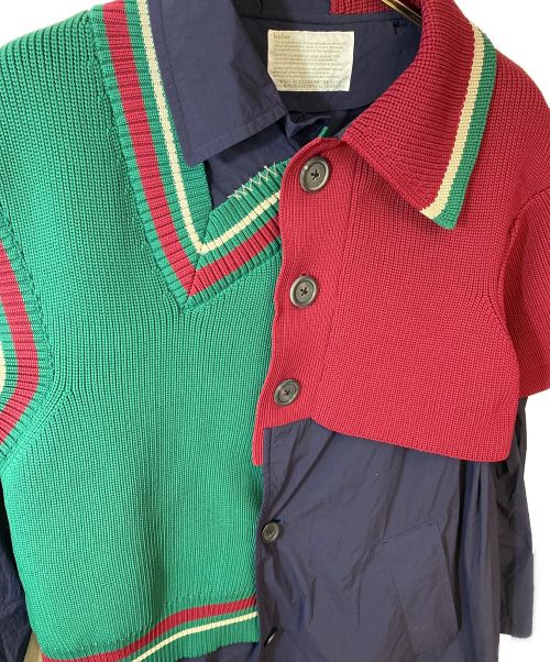 KOLOR（カラー）kolor (カラー) ナイロンタイプライターコート マルチカラー サイズ:1 未使用品の古着・服飾アイテム