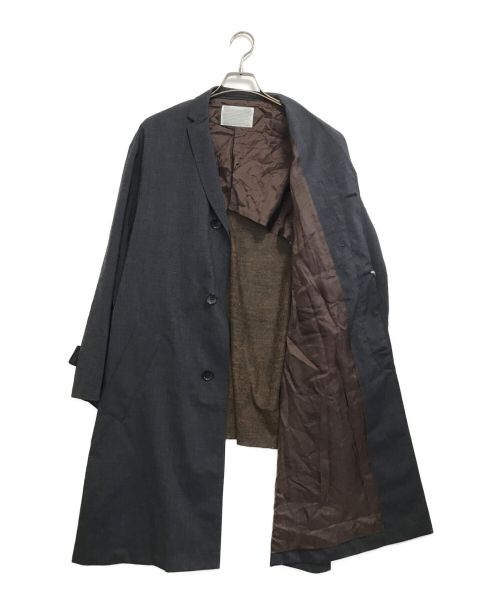 KOLOR（カラー）kolor (カラー) ウーリータフタコート 　COAT　21SCM-C07105 チャコールグレー サイズ:1 未使用品の古着・服飾アイテム