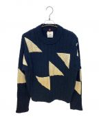 OAMCオーエーエムシー）の古着「MODULAR CREWNECK」｜ネイビー