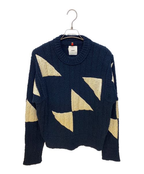 OAMC（オーエーエムシー）OAMC (オーエーエムシー) MODULAR CREWNECK ネイビー サイズ:S 未使用品の古着・服飾アイテム