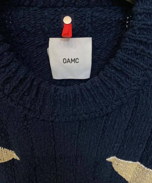 OAMC（オーエーエムシー）OAMC (オーエーエムシー) MODULAR CREWNECK ネイビー サイズ:S 未使用品の古着・服飾アイテム