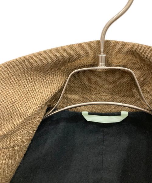 OAMC（オーエーエムシー）OAMC (オーエーエムシー) ERA JACKET　エラジャケット　OAMT100601　ジップ　ロング ブラウン サイズ:XS 未使用品の古着・服飾アイテム