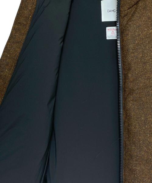 OAMC（オーエーエムシー）OAMC (オーエーエムシー) INFLATE GILET HARRIS TWEED ブラウン サイズ:XS 未使用品の古着・服飾アイテム