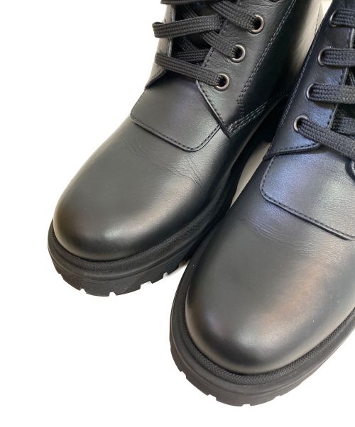 MONCLER（モンクレール）MONCLER (モンクレール) PATTY ANKLE BOOTS ブラック サイズ:38の古着・服飾アイテム