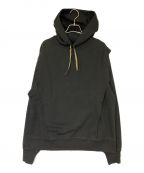 ACRONYMアクロニウム）の古着「ORGANIC COTTON HOODED SWEATSHIRT」｜ブラック
