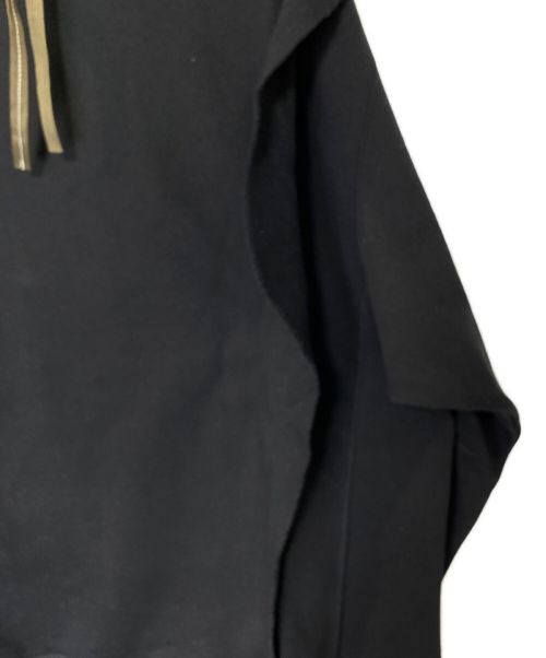 ACRONYM（アクロニウム）ACRONYM (アクロニウム) ORGANIC COTTON HOODED SWEATSHIRT ブラック サイズ:Sの古着・服飾アイテム