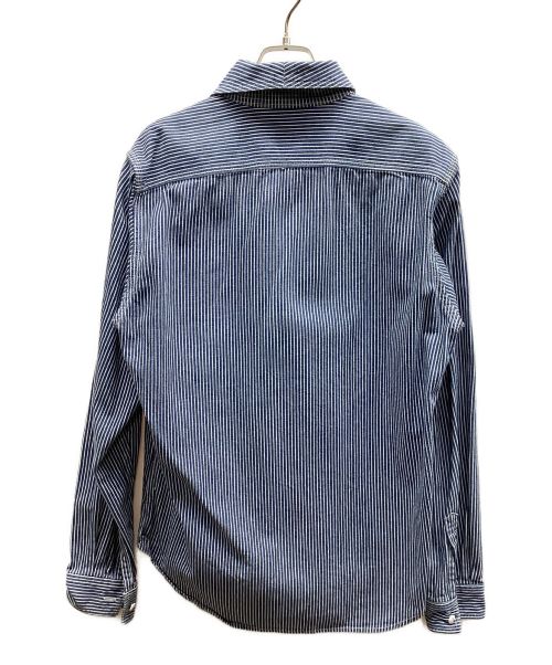 The Stylist Japan（ザスタイリストジャパン）The Stylist Japan (ザスタイリストジャパン) ストライプデニムジャケット インディゴ サイズ:Lの古着・服飾アイテム