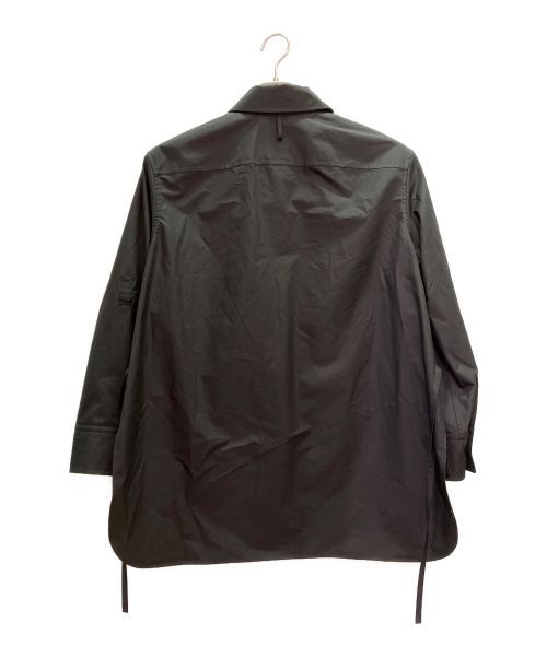 HERMES（エルメス）HERMES (エルメス) デザインシャツ ブラック サイズ:38の古着・服飾アイテム