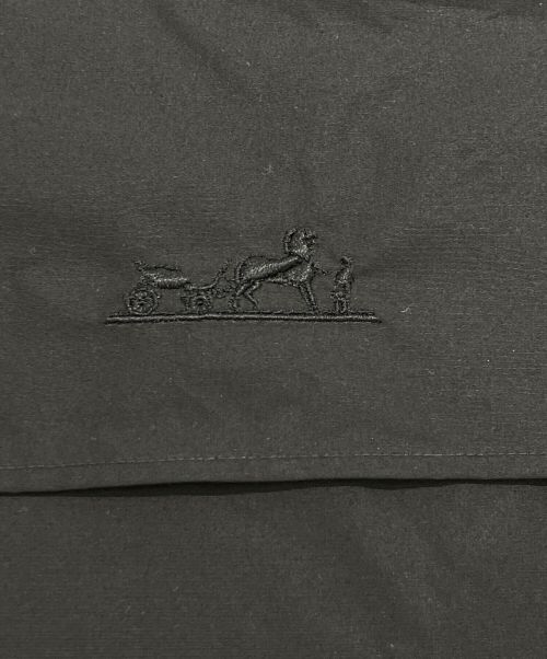 HERMES（エルメス）HERMES (エルメス) デザインシャツ ブラック サイズ:38の古着・服飾アイテム