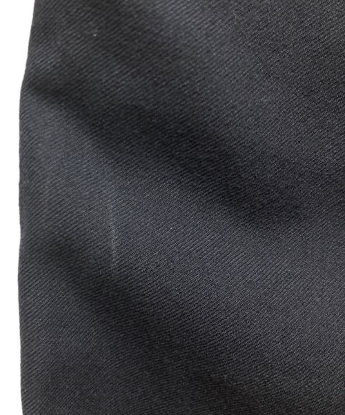 BLURHMS（ブラームス）BLURHMS (ブラームス) Wool Surge Super Wide Easy Slacks ブラック サイズ:SIZE 3の古着・服飾アイテム