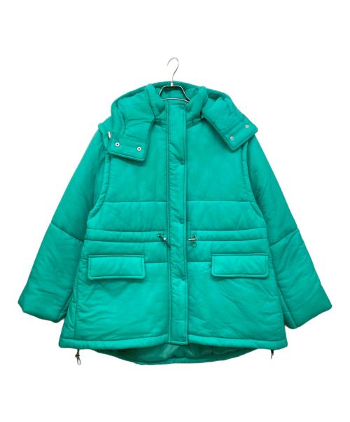 MAISON SPECIAL（メゾンスペシャル）MAISON SPECIAL (メゾンスペシャル) マルチウェイパッファーブルゾン グリーン サイズ:Fの古着・服飾アイテム