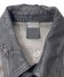 中古・古着 DIOR HOMME (ディオール オム) デストロイコーティングベスト ブラック サイズ:48：64800円