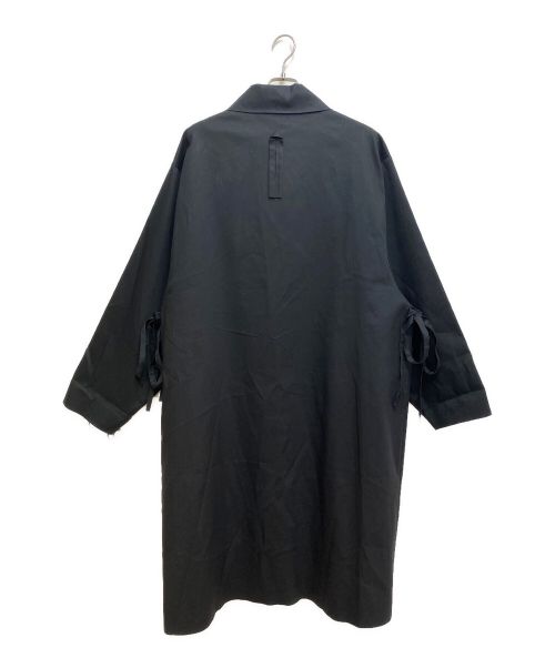 CAMIEL FORTGENS（カミエルフォートヘンス）CAMIEL FORTGENS (カミエルフォートヘンス) ロングコート ブラック サイズ:Sの古着・服飾アイテム