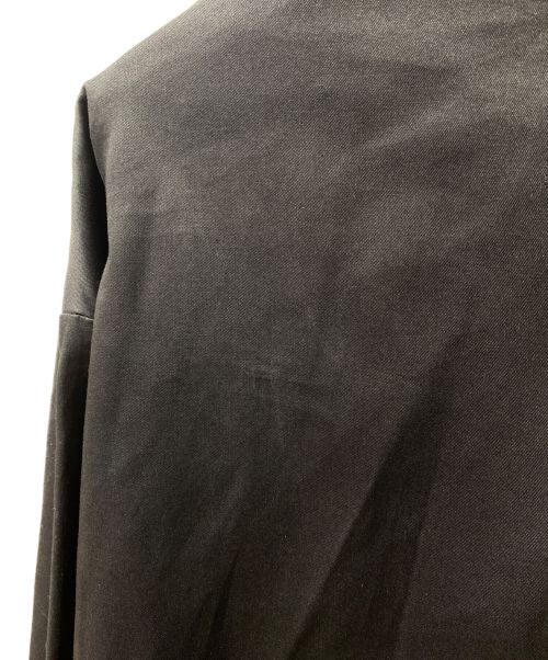 CAMIEL FORTGENS（カミエルフォートヘンス）CAMIEL FORTGENS (カミエルフォートヘンス) ロングコート ブラック サイズ:Sの古着・服飾アイテム