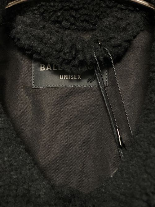 BALENCIAGA（バレンシアガ）BALENCIAGA (バレンシアガ) Oversized Fleece Jacket ブラック サイズ:1の古着・服飾アイテム